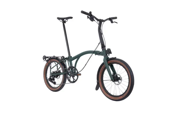 G-Line in Forest Green (view 1) — official Brompton photo