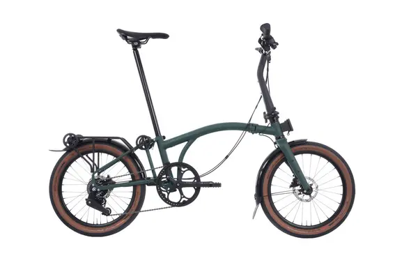 G-Line in Forest Green (view 2) — official Brompton photo
