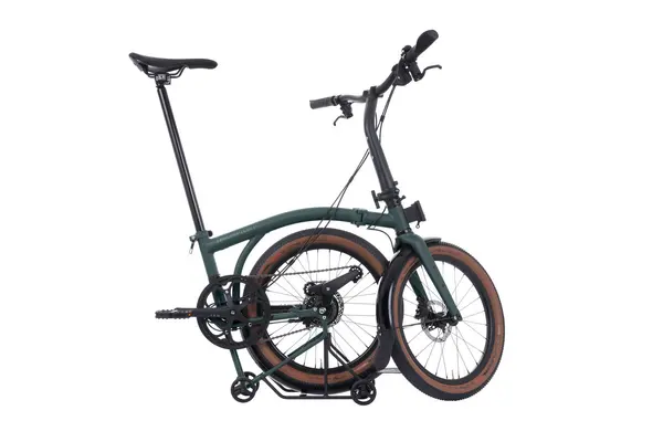 G-Line in Forest Green (view 3) — official Brompton photo