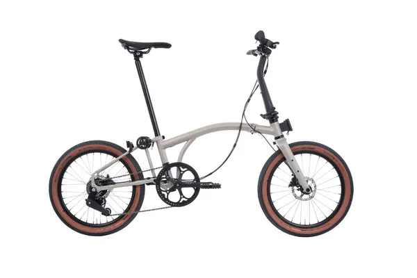 G-Line in Traildust White (view 2) — official Brompton photo